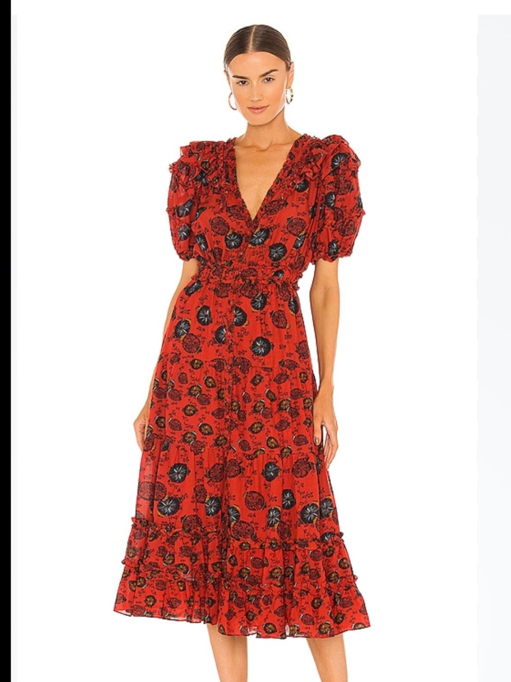 Ulla Johnson Irvette midi dress size 2